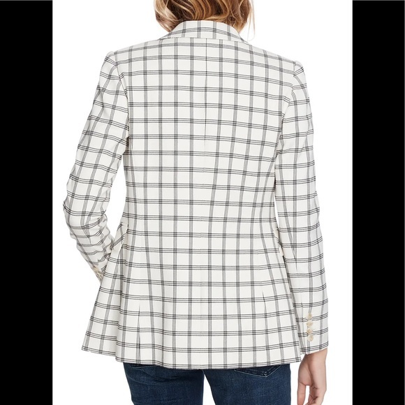 1.STATE Windowpane Check Blazer - Picture 2 of 3